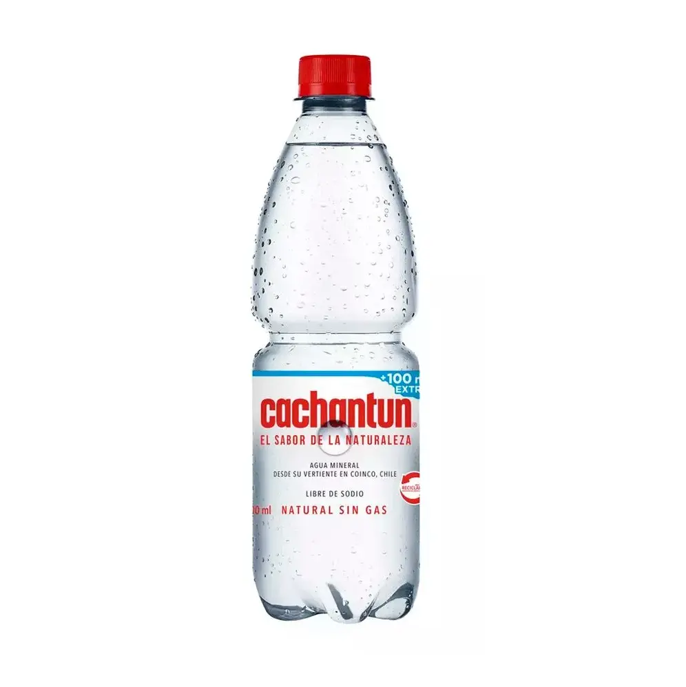 Agua sin gas